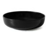 Talerz głęboki czarny połysk