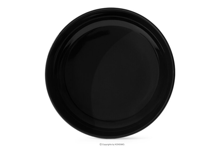 VICTO Talerz głęboki czarny połysk 6szt. czarny połysk - zdjęcie 4