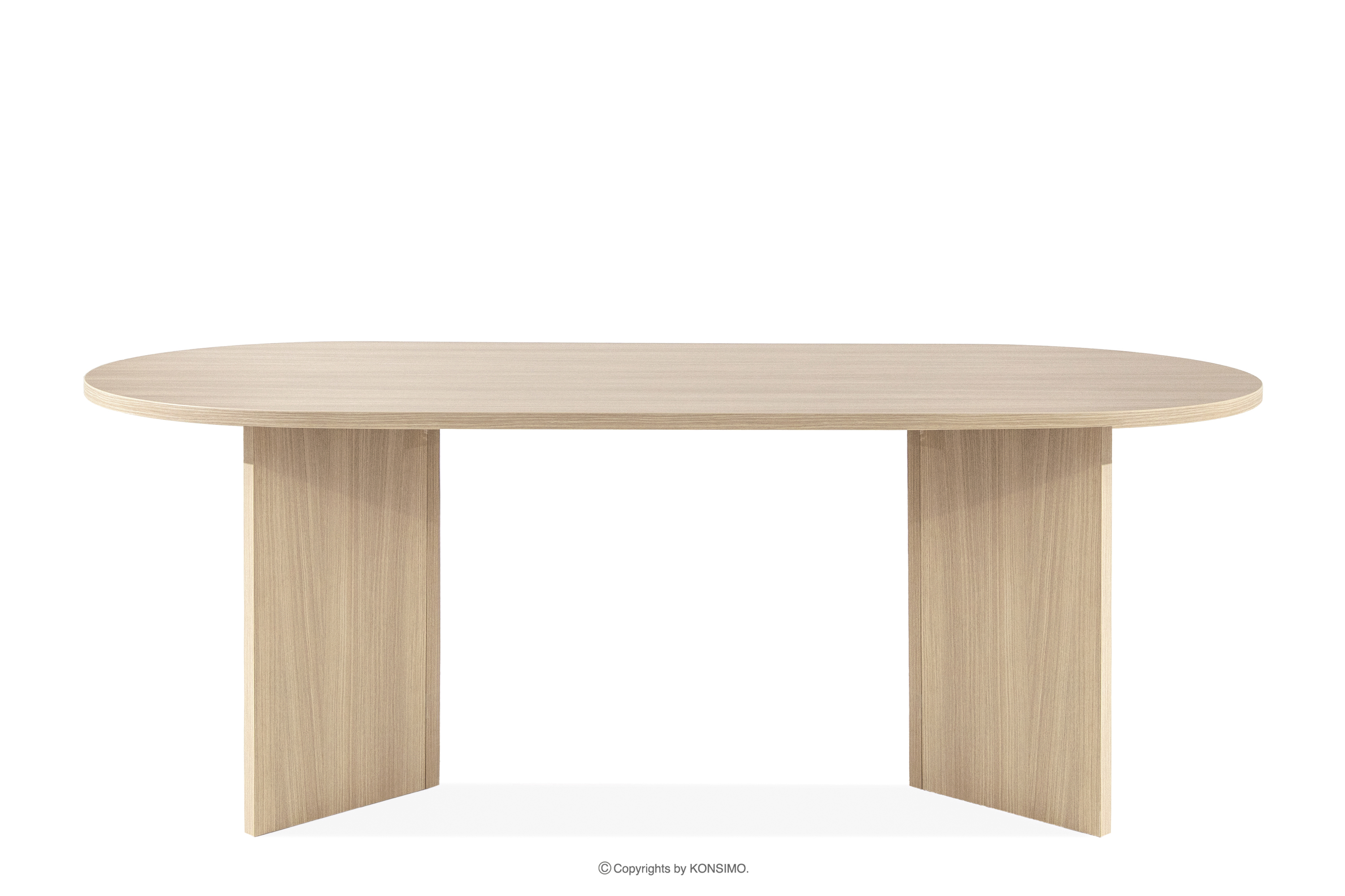 Stół do jadalni w stylu modern dąb jasny