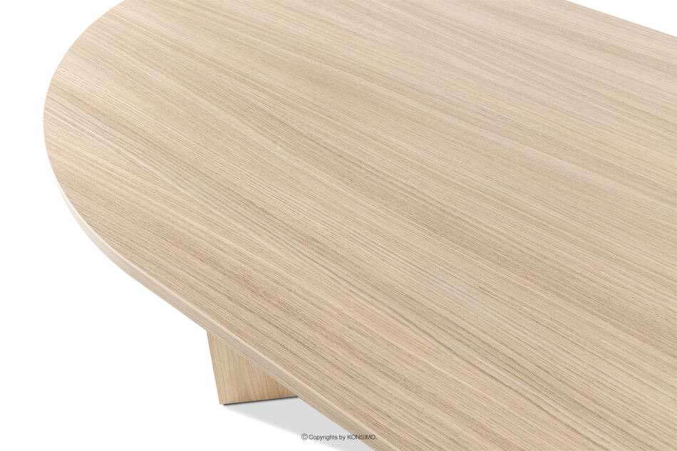 FABER Stół do jadalni w stylu modern dąb jasny dąb jasny - zdjęcie 6