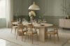 FABER Stół do jadalni w stylu modern dąb jasny dąb jasny - zdjęcie 12