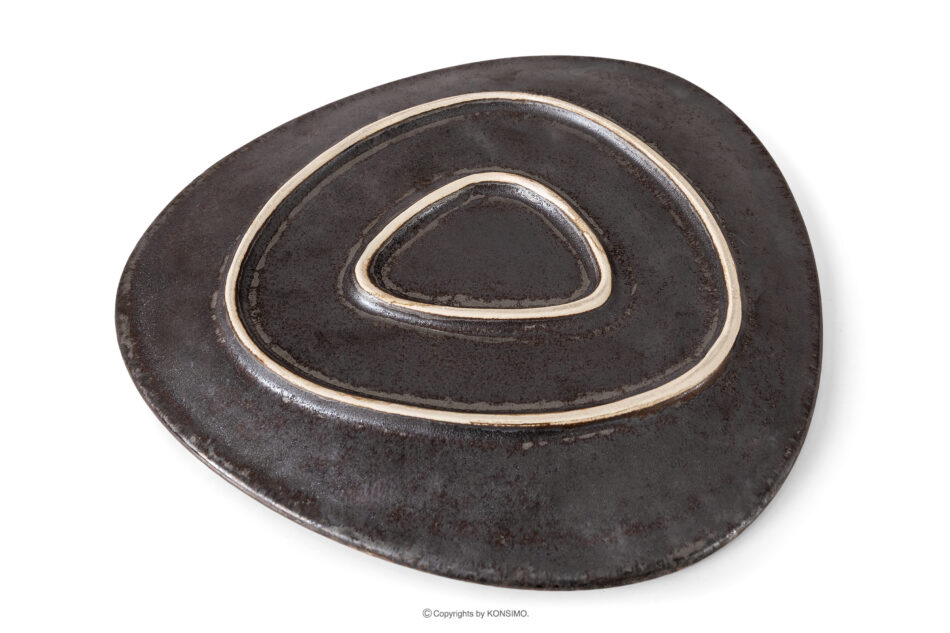 PRIMA Zestaw obiadowo-kawowy z ceramiki ręcznie szkliwiony 6 os. (30 el.) szałwiowy szałwiowy - zdjęcie 5