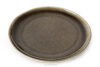 EDA Talerz deserowy z ceramiki w stylu rustykalnym brązowy/szary/beżowy brązowy/szary/beżowy - zdjęcie 3