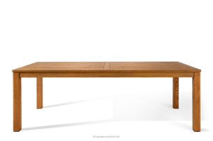 ORTUS, https://konsimo.pl/kolekcja/ortus/ Drewniany stół ogrodowy brązowy brązowy - zdjęcie