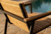 ARIATO Zestaw mebli ogrodowych z drewna i metalu 2x krzesła, stół brązowy/antracytowy - zdjęcie 19