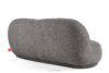 MALVE Sofa trzyosobowa boucle w stylu japandi ciemny szary ciemny szary - zdjęcie 4