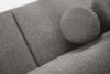 MALVE Sofa trzyosobowa boucle w stylu japandi ciemny szary ciemny szary - zdjęcie 6