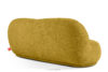 MALVE Sofa trzyosobowa boucle w stylu japandi żółty żółty - zdjęcie 4