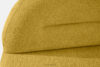 MALVE Sofa trzyosobowa boucle w stylu japandi żółty żółty - zdjęcie 7