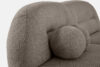 MALVE Sofa trzyosobowa boucle w stylu japandi chłodny brązowy chłodny brązowy - zdjęcie 5