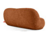 MALVE Sofa trzyosobowa boucle w stylu japandi rudy rudy - zdjęcie 4