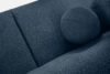 MALVE Sofa trzyosobowa boucle w stylu japandi ciemny granatowy ciemny granatowy - zdjęcie 6