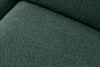 BUFFO Miękka sofa dwuosobowa w tkaninie boucle ciemny zielony ciemny zielony - zdjęcie 7
