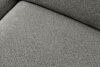 BUFFO Miękka sofa trzyosobowa w tkaninie boucle stalowy stalowy - zdjęcie 7