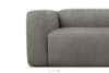 BUFFO Miękka sofa trzyosobowa w tkaninie boucle stalowy stalowy - zdjęcie 8