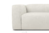BUFFO Miękka sofa trzyosobowa w tkaninie boucle biały biały - zdjęcie 8