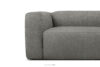 BUFFO Miękka sofa 2,5 w tkaninie boucle stalowy stalowy - zdjęcie 8