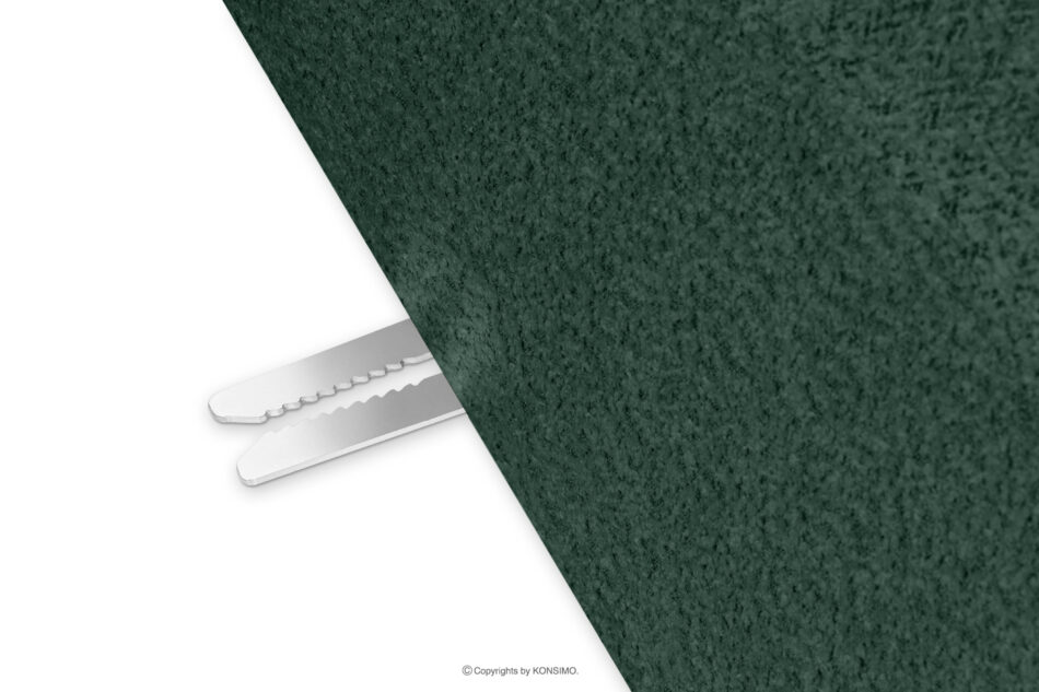 BUFFO Miękka sofa 2,5 w tkaninie boucle ciemny zielony ciemny zielony - zdjęcie 5