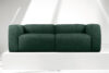 BUFFO Miękka sofa 2,5 w tkaninie boucle ciemny zielony ciemny zielony - zdjęcie 2