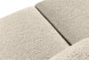 BUFFO Miękka sofa 2,5 w tkaninie boucle jasny beżowy jasny beżowy - zdjęcie 5