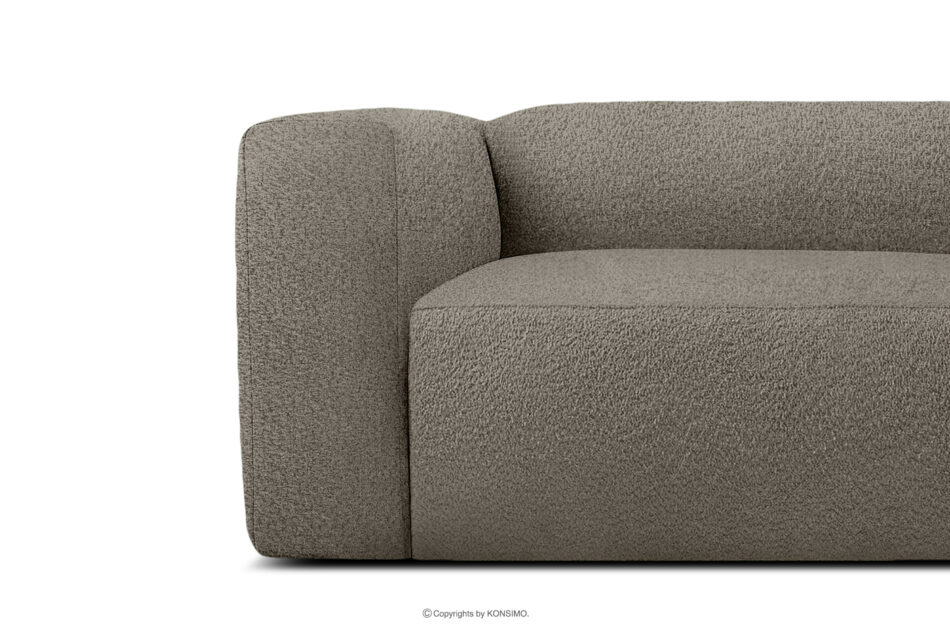 BUFFO Miękka sofa 2,5 w tkaninie boucle chłodny brązowy chłodny brązowy - zdjęcie 7