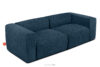 BUFFO Miękka sofa 2,5 w tkaninie boucle granatowy granatowy - zdjęcie 3