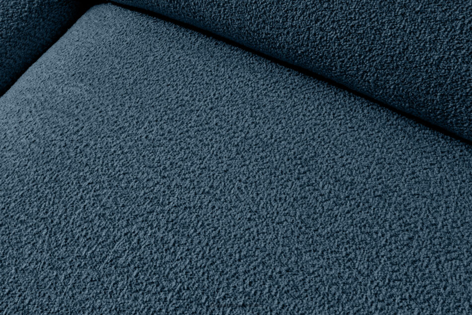 BUFFO Miękka sofa 2,5 w tkaninie boucle granatowy granatowy - zdjęcie 6