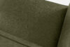 FEROX Narożnik w stylu loft tkanina skóropodobna zielony lewy zielony - zdjęcie 8
