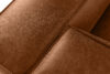 FEROX Narożnik w stylu loft tkanina skóropodobna rudy lewy rudy - zdjęcie 6