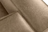 FEROX Sofa trzyosobowa w stylu loft tkanina skóropodobna beżowy beżowy - zdjęcie 6