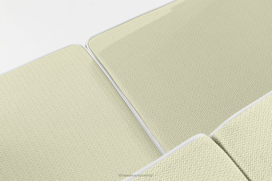 TRIGLO Zestaw mebli ogrodowych 2x fotel, sofa dwuosobowa, stolik biały/jasny zielony/biały biały/jasny zielony/biały - zdjęcie 12