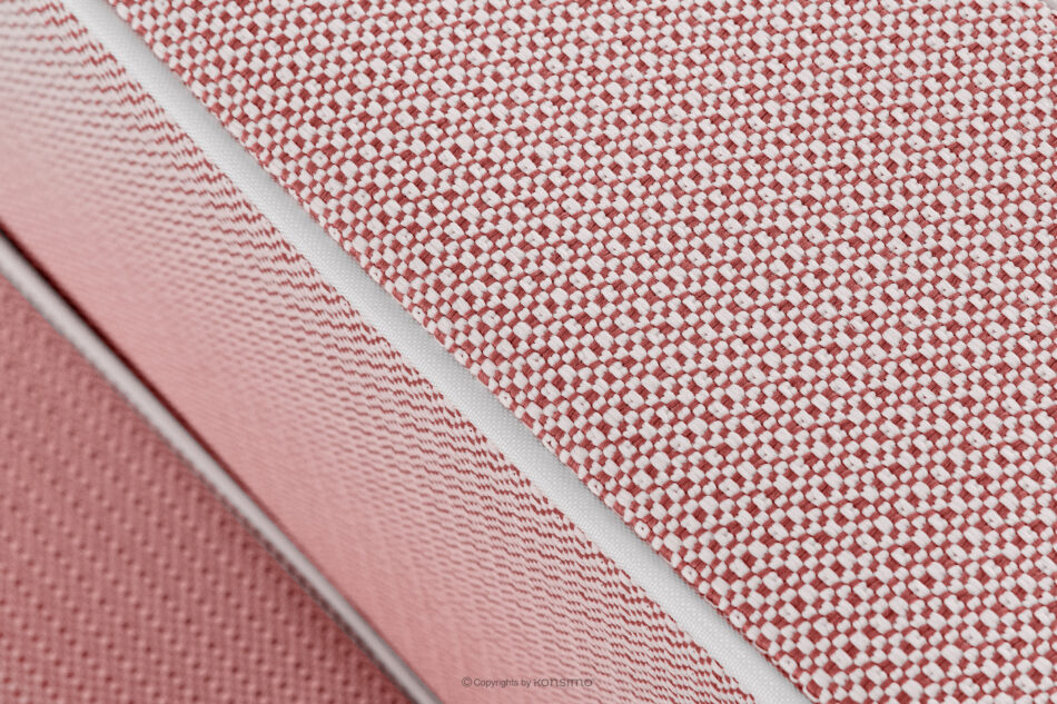 TRIGLO Zestaw mebli ogrodowych 2x fotel, sofa dwuosobowa, stolik ciemny szary/czerwony/biały ciemny szary/czerwony/biały - zdjęcie 11