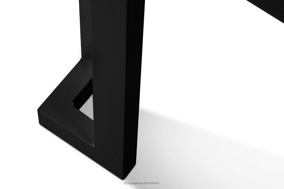 TRIGLO Zestaw mebli ogrodowych 2x fotel, sofa trzyosobowa, stolik ciemny szary/ciemny szary/biały ciemny szary/ciemny szary/biały - zdjęcie 16