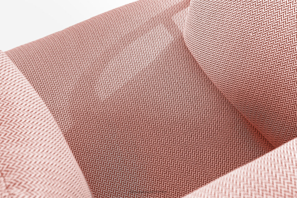 RAMBE Loftowy fotel ogrodowy na metalowych nogach antracytowy/czerwony/biały antracytowy/czerwony/biały - zdjęcie 5