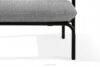 RAMBE Loftowa sofa ogrodowa 3 na metalowych nogach antracytowy/czarny/biały antracytowy/czarny/biały - zdjęcie 10