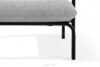 RAMBE Loftowa sofa ogrodowa 3 na metalowych nogach antracytowy/ciemny szary/biały antracytowy/ciemny szary/biały - zdjęcie 10