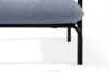 RAMBE Loftowa sofa ogrodowa 3 na metalowych nogach antracytowy/granatowy/biały antracytowy/granatowy/biały - zdjęcie 10