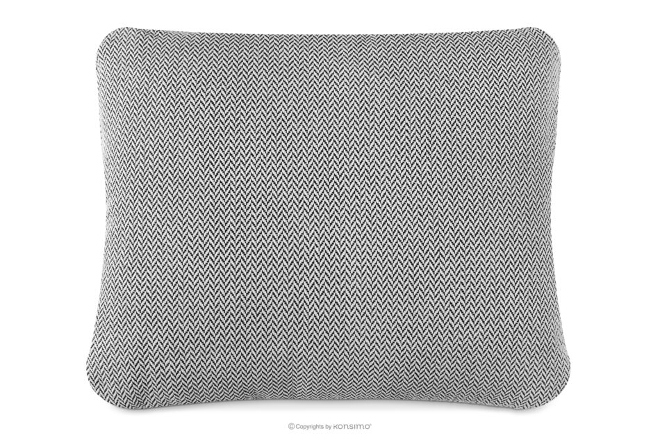 RAMBE Poduszka ogrodowa czarny/biały czarny/biały - zdjęcie 0