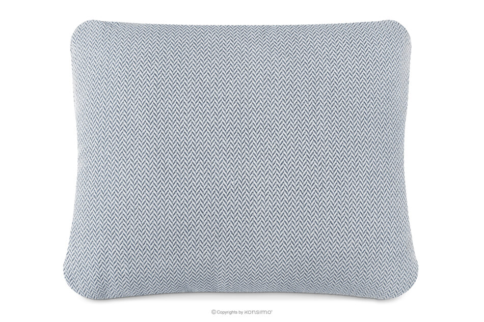 RAMBE Poduszka ogrodowa błękitny/biały błękitny/biały - zdjęcie 0