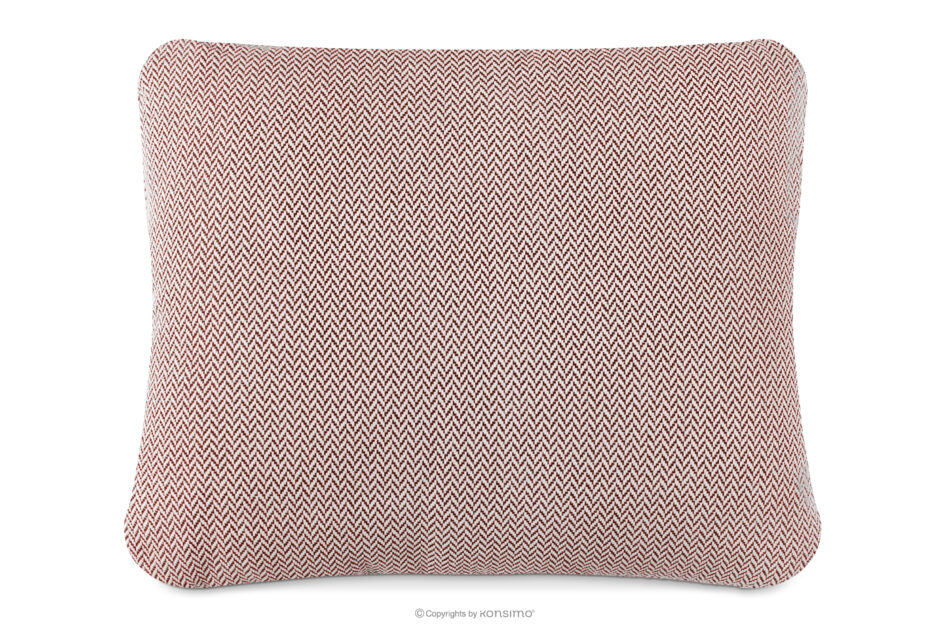 RAMBE Poduszka ogrodowa czerwony/biały czerwony/biały - zdjęcie 0