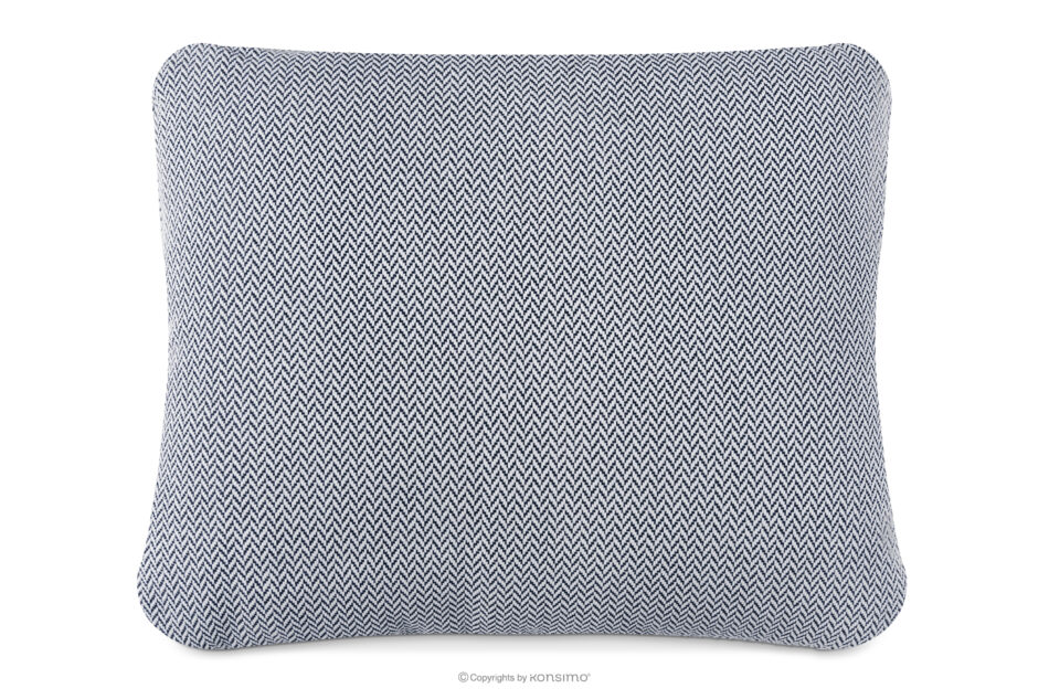 RAMBE Poduszka ogrodowa granatowy/biały granatowy/biały - zdjęcie 0