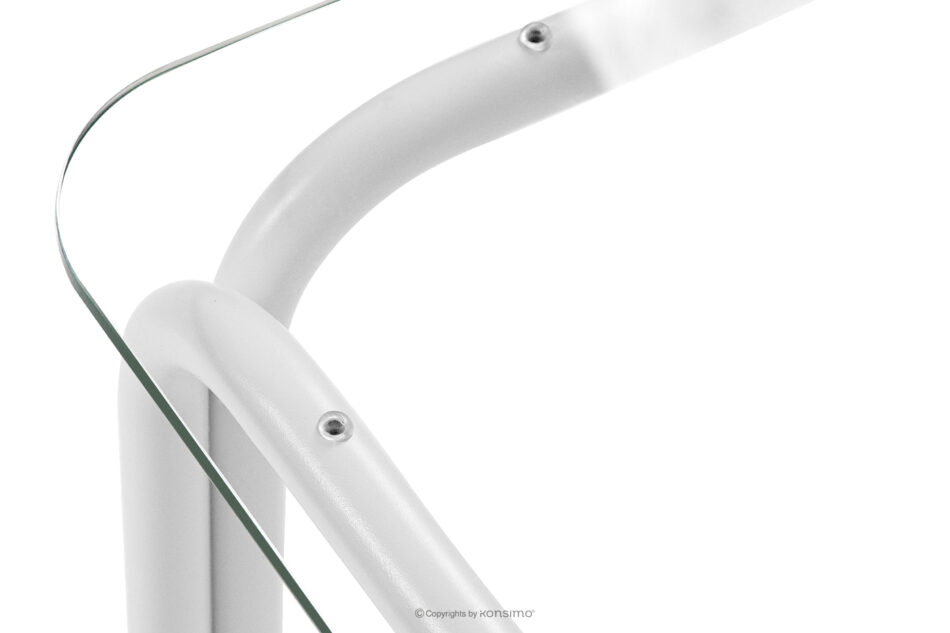 RAMBE Zestaw mebli ogrodowych 2x fotel, sofa trzyosobowa, stolik biały/jasny zielony/biały biały/jasny zielony/biały - zdjęcie 16