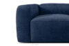 FUBBO Miękki fotel w tkaninie plecionej granatowy granatowy - zdjęcie 6