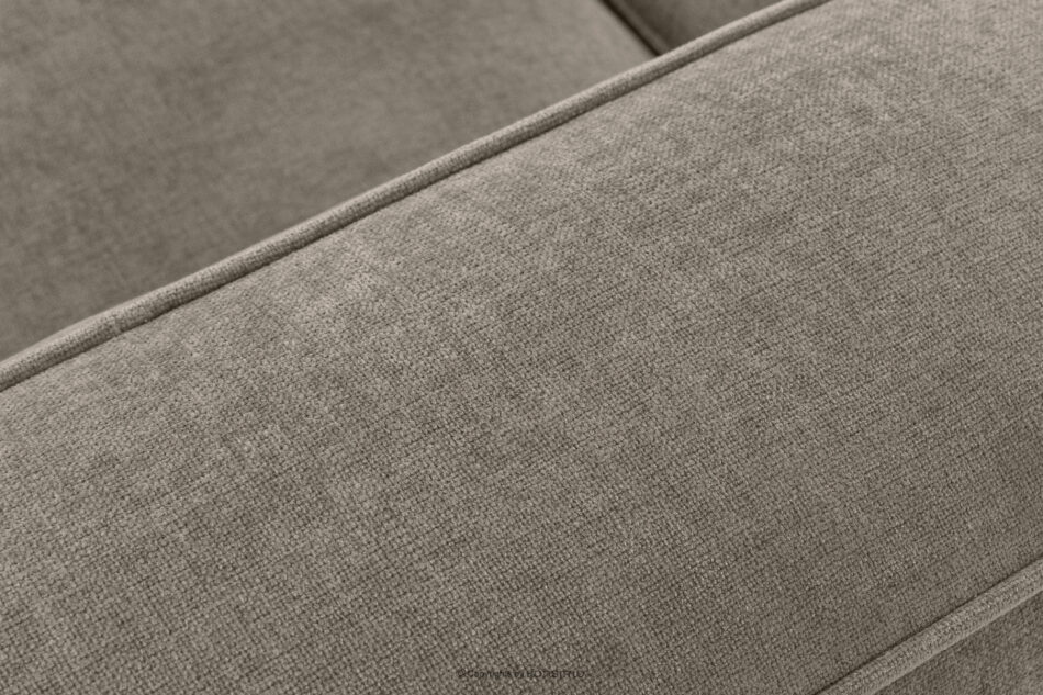 FUBBO Miękka sofa dwuosobowa w tkaninie plecionej beżowy beżowy - zdjęcie 9