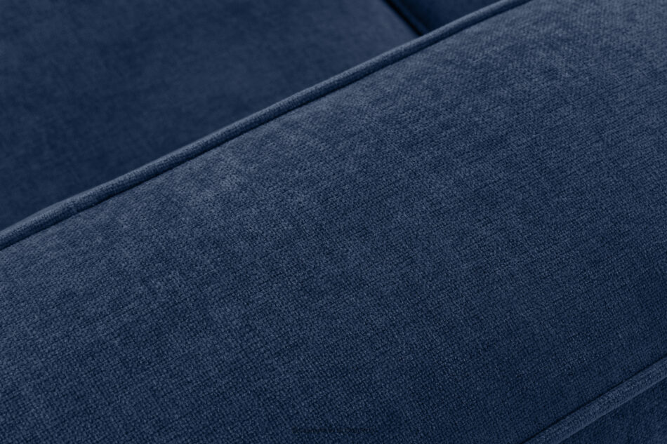 FUBBO Miękka sofa dwuosobowa w tkaninie plecionej granatowy granatowy - zdjęcie 9