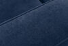 FUBBO Miękka sofa trzyosobowa w tkaninie plecionej granatowy granatowy - zdjęcie 10