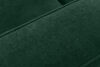 FUBBO Miękki narożnik w tkaninie plecionej lewy ciemny zielony ciemny zielony - zdjęcie 10