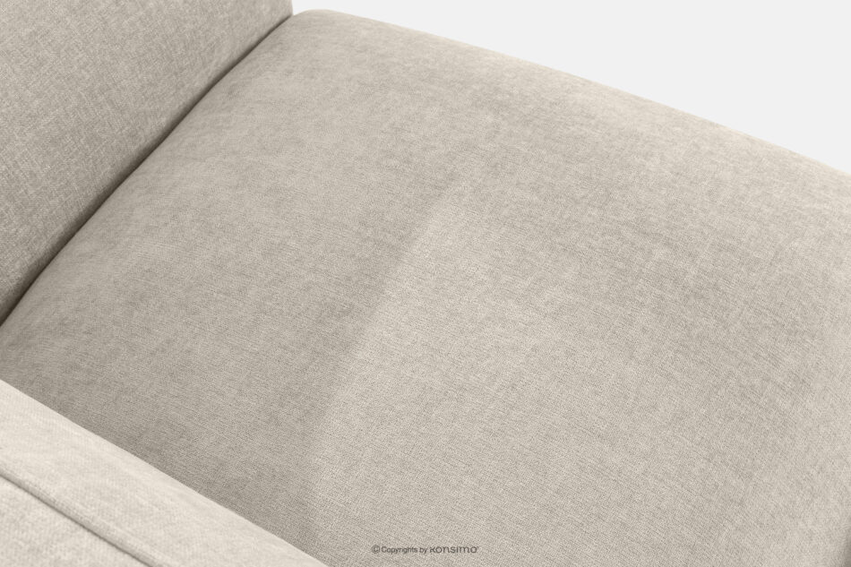 FUBBO Miękki narożnik w tkaninie plecionej lewy ecru ecru - zdjęcie 4