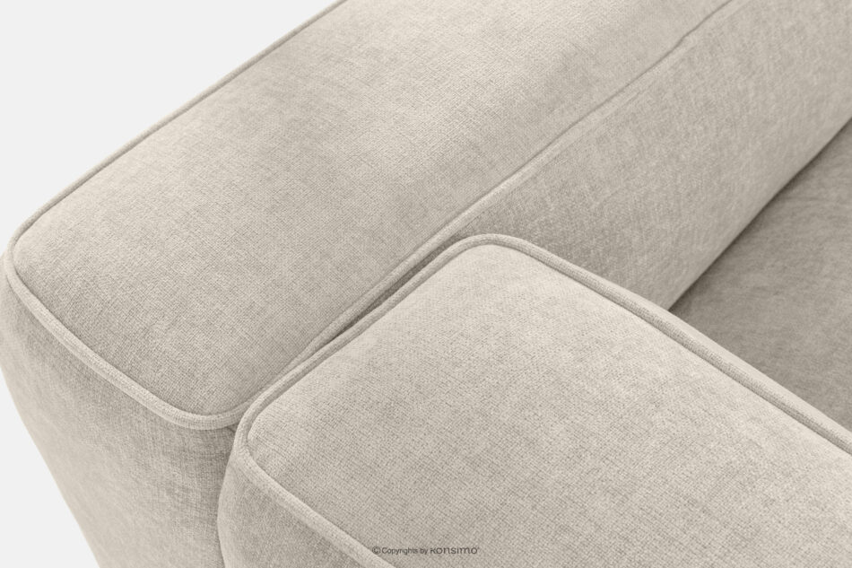 FUBBO Miękki narożnik w tkaninie plecionej lewy ecru ecru - zdjęcie 6