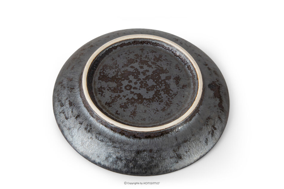 PRIMA Filiżanka do espresso ze spodkiem z ceramiki ręcznie szkliwiony 6 szt. czerwony czerwony - zdjęcie 7